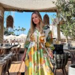 Xenia Seeberg Instagram - Lovely lunch and afternoon chill out time @verdebeachdubai #dubai #verdebeach #zimmermann #bestager #bestagermodel #enjoythelittlethings #enjoythemoment Verde Beach Dubai