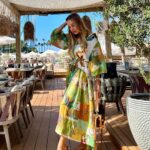 Xenia Seeberg Instagram - Lovely lunch and afternoon chill out time @verdebeachdubai #dubai #verdebeach #zimmermann #bestager #bestagermodel #enjoythelittlethings #enjoythemoment Verde Beach Dubai