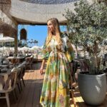 Xenia Seeberg Instagram - Lovely lunch and afternoon chill out time @verdebeachdubai #dubai #verdebeach #zimmermann #bestager #bestagermodel #enjoythelittlethings #enjoythemoment Verde Beach Dubai