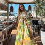 Xenia Seeberg Instagram - Lovely lunch and afternoon chill out time @verdebeachdubai #dubai #verdebeach #zimmermann #bestager #bestagermodel #enjoythelittlethings #enjoythemoment Verde Beach Dubai
