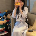 Xu Mengjie Instagram - 七夕~ 🌹🐬(˘❥˘)