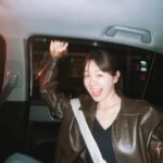 Xu Mengjie Instagram - 北京最近夜晚的风 很温柔🪐 窗外到处都是惊喜🎉 good night～🌃🌠(つω｀)～