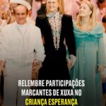 Xuxa Instagram - Quantos momentos inesquecíveis ❤ Qual dessas participações mais te marcou? Lembrando que amanhã nossa loira vai estar no palco do #CriançaEsperança 2023 ❌💋 Equipe X @tvglobo @crianca.esperanca