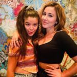 YaYa Gosselin Instagram - Got to catch up with my big sis last night AND surprise my baby sis in the BEST way! Love you so much @haleyreinhart 💋 Granville Studio City