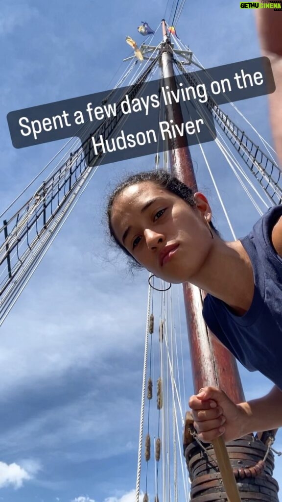 Yadira Guevara-Prip Instagram - Had a beautiful few days volunteering on @sloopclearwater where my lil sis @frrode is the first mate. It is an incredible nonprofit organization bringing environmental education to young folk and much more. Give them a follow and reach out to volunteer. If you live near the Hudson River, get to know this sacred body of water. “The river may be dirty now, but it’s getting cleaner and every day” -Pete Seeger If you wanna help clean the river up, click the link in my bio for great organizations to support.