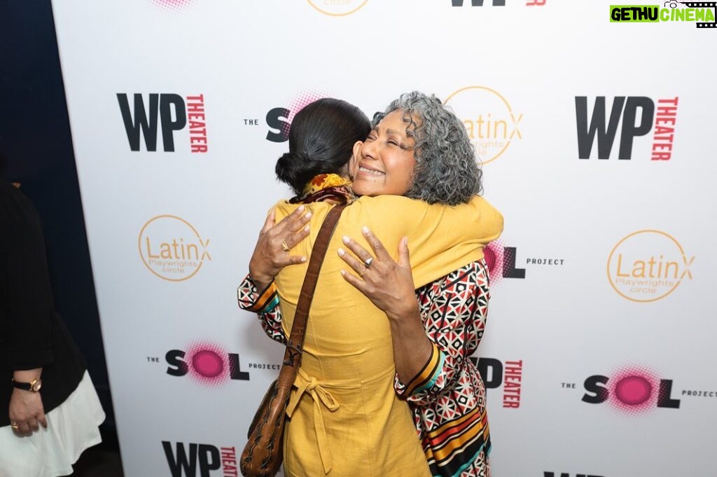 Yadira Guevara-Prip Instagram - So proud of my mama 💕 These women are everything to me 💕 Swipe to see the incredible cast + crew that made SANCOCHO happen. @lady_cato87 wrote a beautiful piece and it gets better everyday it marinates on the stage with my mama @zuguspetals and the incredible @shirleyrumierk Go see it @wptheater get your tix!! Manhattan, New York