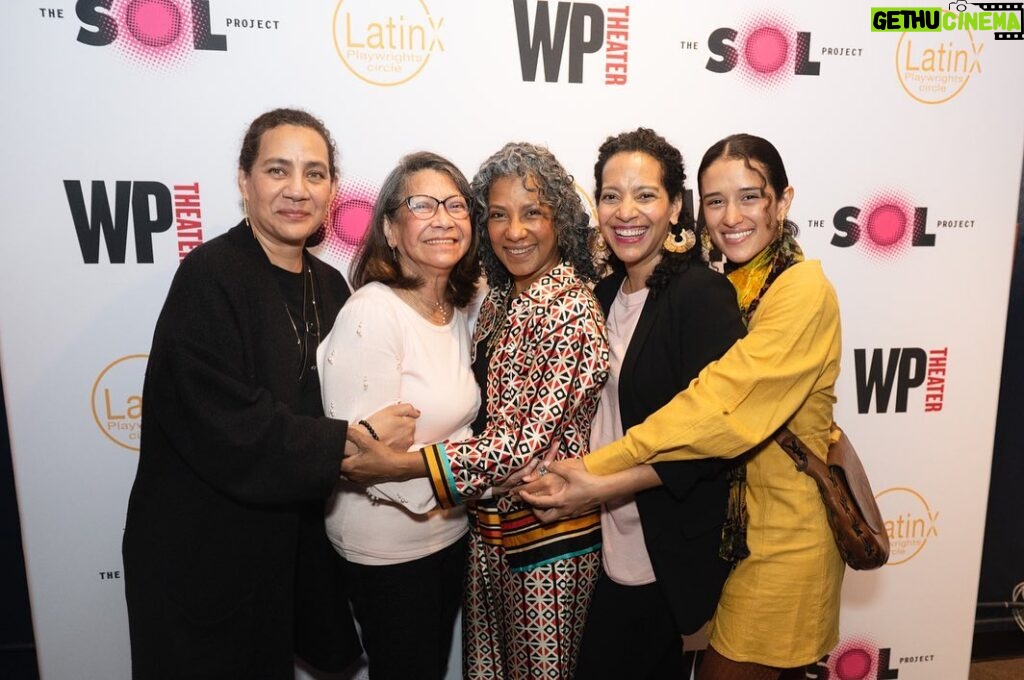 Yadira Guevara-Prip Instagram - So proud of my mama 💕 These women are everything to me 💕 Swipe to see the incredible cast + crew that made SANCOCHO happen. @lady_cato87 wrote a beautiful piece and it gets better everyday it marinates on the stage with my mama @zuguspetals and the incredible @shirleyrumierk Go see it @wptheater get your tix!! Manhattan, New York