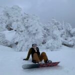 Yan Xiaonan Instagram - happy new year🏂💕
