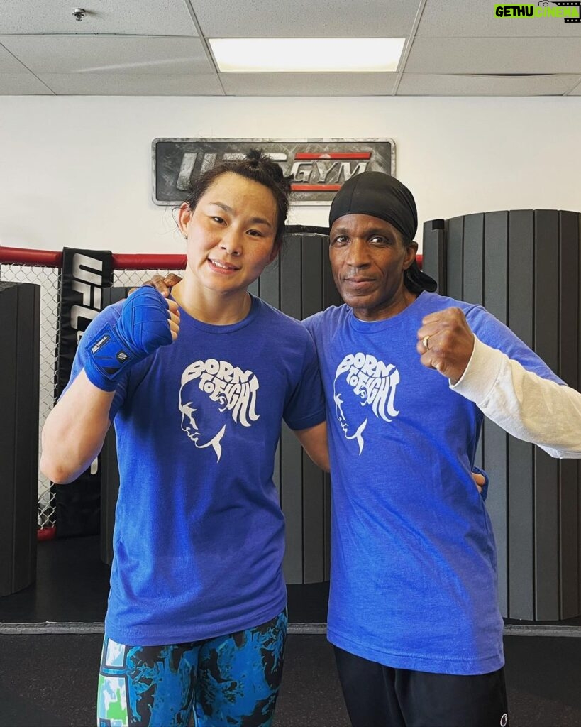 Yan Xiaonan Instagram - #ufc288 countdown🕤 always ready for harder challenges👊🏻 UFC GYM