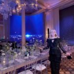 Yana Rudkovskaya Instagram - My gorgeous gala dinner in collaboration with @le__mousse at Cristal Room Baccarat with my amazing friends 🖤