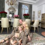 Yana Rudkovskaya Instagram - Like father and mother , like kids) Family look by @max.sitni & @anikakerimova_official & @anikakerimova_fashion_house 🤎