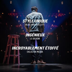 Yannick De Martino Instagram - Le lancement de mon premier spectacle a probablement été un des moments les plus stressants de ma vie…

Ça ex-aequo avec toutes les fois qu’on me demande mon code postal!

Je ne m’en souviens JAMAIS!

Je dois toujours aller sur le site de poste Canada écrire mon adresse… En tout cas!

J’étais nerveux évidemment de la réception puisqu’on ne peut jamais la prévoir mais au final ça été une expérience qui m’a encore plus fait prendre confiance en mes moyens.

D’ailleurs je n’ai jamais compris pourquoi le mot «moyen» faisait référence autant à nos ressources personnelles qu’à quelque chose qu’on trouve ordinaire. Y’a plein d’homonymes particuliers… Comme un buffet qui peut être autant un meuble servant à ranger de la vaisselle… Qu’un endroit où les nord-américains se défoncent l’estomac avec de la nourriture réconfortante asiatique sans aucun scrupule…

Scrupule… Ça c’est quelque chose qu’on parle juste quand c’est absent… On ne dit jamais : «Cette personne a vraiment beaucoup de scrupules…» En tout cas!

C’est pour dire en fait que j’ai eu l’agréable surprise que tous les mots employés pour décrire mon spectacle ont été hyper positifs!

En voici quelques un : 
Ps. Merci à tous les gens qui sont venus voir mon spectacle ! Et les autres qui viendront bientôt dans une salle où « Les Dalmatiens Sont Énormes En Campagne » sera présenté! Yannickdemartino.com

Paix. Amour. Curiosité.