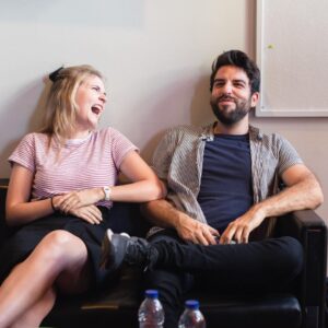 Yannick De Martino Instagram - Qui qui bouge le mieux entre ma meilleure amie et moi!? On se fait insulter aux @dieuxdeladanse @rosalievaillancourt et ma personne demain à 20 heures sur @icirctele !