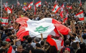 Yaqoub Al Farhan Instagram - It’s 2019 , it’s not 1975 anymore!!
there’s only ONE FLAG AND ONE NATION.
#lebanon 
#lebanonrevolts 🇱🇧
