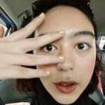 Yasamin Jasem Instagram - pamer kuku hijau💚
