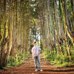 Yeon Seung-ho Instagram - Warm sunshine and green forests comfort the hard reality.🌲
I wish you a comfort.🍀