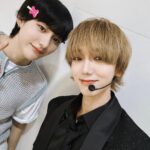 Yesung Instagram - With #riize the new youngest cutie Anton ✌🏻