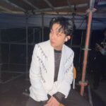 Yu-Jia Lin Instagram - hito流行音樂頒獎典禮順利結束了🥰🔥 希望大家都有好好享受❤️ 右滑有林毓家開槍🤪 #hito #頒獎典禮 #林毓家 #AcQUA #源少年