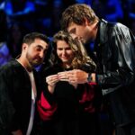 Yuliya Topolnitskaya Instagram - Юхууууу!!!вышел выпуск «НЕИГРЫ»🩷 Ребята спасибо вам большое,было супер весело,я давно так не смеялась @anton.shastoon @pozov 🖤 @sergeymatvienko1 прости за всё 😂🩷 Посмотреть выпуск можно ВКонтакте 🔥это просто разрыв😂🔥