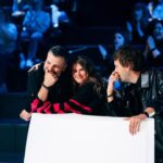 Yuliya Topolnitskaya Instagram - Юхууууу!!!вышел выпуск «НЕИГРЫ»🩷 Ребята спасибо вам большое,было супер весело,я давно так не смеялась @anton.shastoon @pozov 🖤 @sergeymatvienko1 прости за всё 😂🩷 Посмотреть выпуск можно ВКонтакте 🔥это просто разрыв😂🔥