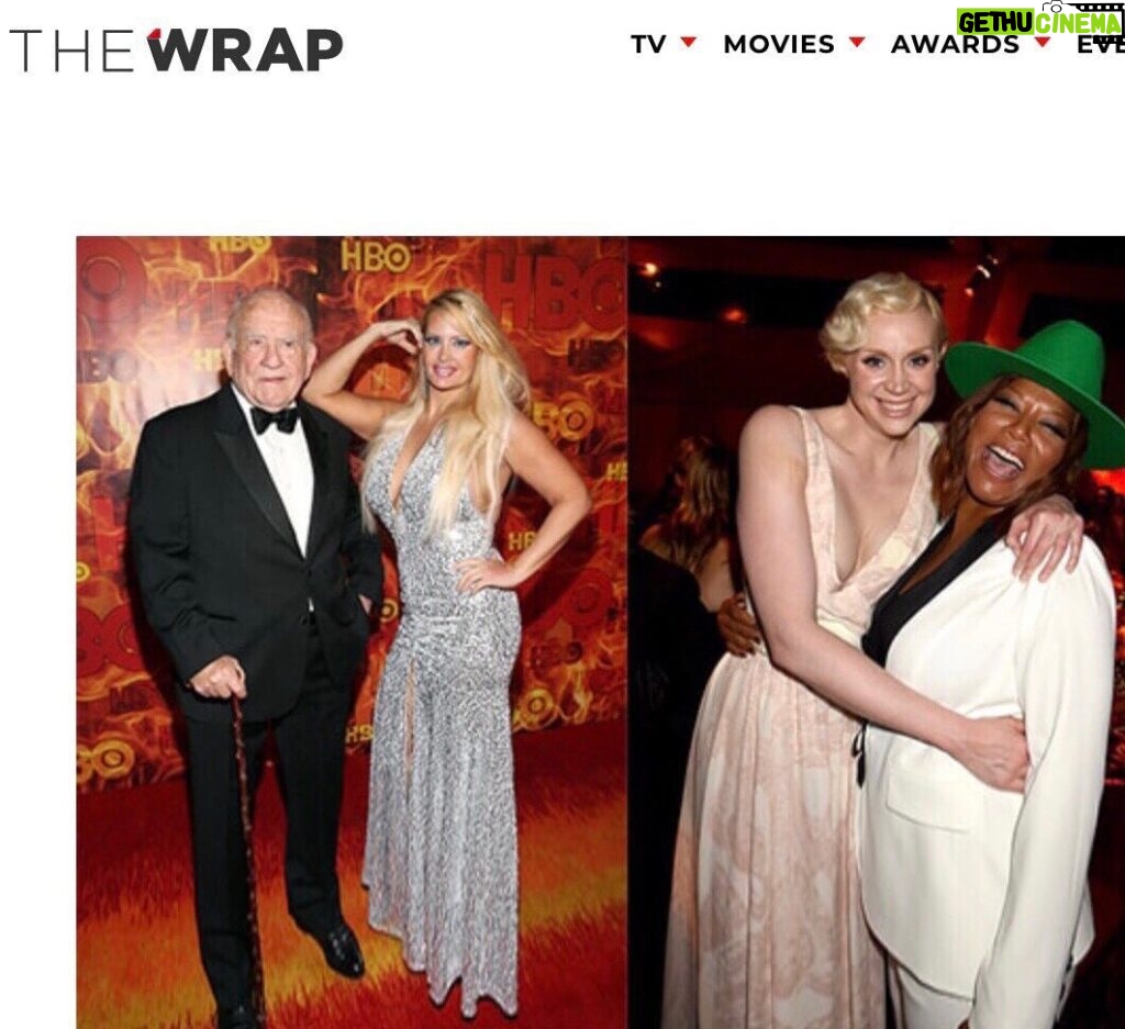 Yvette Rachelle Instagram - 💕💕💕Thanks to #TheWrap Magazine at the #Emmys #HBO as this was a great pic of my late great buddy #EdAsner #ripedasner next to #gameofthrones #gwendolinechristie & #queenlatifah ! We all had such a marvelous time that night sadly I was suppose to go with Ed to promote our next film but the 😇Angels said he was needed elsewhere. .. Congrats to #emmywinner most wins #TheCrown -11 TheQueensGambit-11 Saturday Night Live-8 #TedLasso. -7. The Mandalorian -7. Love,Death &Robots -6 RuPauls Drag Race-5. Mare of Eastown -4 Also, Congrats to #ewanmcgregor he is very talented with a great performance in #Halston Interestingly, I have this killer vintage Halston dress I got #clothingrecycling it does help the environment 🌈🦋Now, I must go watch Ted Lasso on Apple TV if only I had Apple TV ! 😀😃🤣Sweet thanks to #Lorac #loraccosmetics #beautyhacks for making me #shine that night on the red carpet! PS love their #eyeshadowpalette it has just the right amount of #sparkle 💖 All that #glow must of helped as I got interviewed by #CNN 😁really never thought I would be on CNN so #lifeislimitless ! #staypositive #peaceout #lovelovelove❤ Actress #yvetterachelle Hollywood, California
