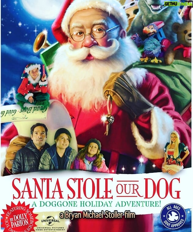 Yvette Rachelle Instagram - Happy Holidays friends have a joyous and safe Holiday! And for some merriment and laughs check out my #Universal Pictures film #santastoleourdog Its HoHoHo Hilarious #Christmas #Holiday family #kids film Starring #EdAsner as #Santa #EricRoberts as Toy CEO #DollyParton , tons of #cute #Dogs oh and myself #YvetteRachelle playing Snowflake the #Elf so move over #WillFerrell there's a new Elf in town lol #peace love❄💙❄💙