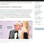 Yvette Rachelle Instagram - Congrats to my Co #Star #Actor #EdAsner Star of #Disney film #UP #WillFerrell Film #Elf #TV show #MaryTylerMooreShow honored for the Lifetime Achievement Award at the #LA #Jewish #Film #Festival #TimesofIsreal #JewishWeek My #AnimalActivist buddy received the honor in recognition of his commitment to Jewish values and #humanitarian causes.Bravo Ed 😃😃😃 #Peace #Actress #TopModel #Swedish #Supermodel #AnimalLover #YvetteRachelle