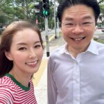 Yvonne Lim Instagram - Just gotta do my part for 🇸🇬. Back to vote and I met our Deputy Prime Minister & Minister for Finance @lawrencewongst near the polling station. 😍😍My friends are laughing at my #fangirling moment now. 🥰😜 . 之前的General Elections, 我没办法回国投票，有点小失落，还记得自己一个人看counting of votes 到凌晨四点…☺️ 这次的总统大选，我一定要回来投票！🇸🇬🙌🏻 能巧遇我们友善的副总理兼财政部长黄循财先生，真的很幸运。🥰 平时爱说话的我，这次尽然害羞得说不出话…😂 但没想到也很感动他知道我们一家打算回国的计划，希望我的安排一切都能顺利完成🇸🇬🥰 . #sgpresidentialelection2023 #deputyprimeministerandministerforfinance #mrlawrencewong #proudtobesingaporean #lovemycountry🇸🇬 #总统大选2023 #回国投票 #平安 #健康 #感恩 Singapore
