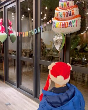 Yvonne Lim Instagram - 9 years ago i gave birth to an awesome boy and i love him so much! 😍 It's AJ's birthday! 🥳
.
On this festive month of December...we are fortunate to have the company of dear friends @marklee4444 @catng1313 @joseph.liauw and AJ's godparents @ykgrids from Singapore so we took a road trip to go glamping! Will be sharing more about this awesome glamping ground later, perfect for families with young kids. 🤗
.
And for his birthday, i made a #Lotsocake Buttercream cake with homemade strawberry jam filling! 😋 I know not only him but the kids will love it too! 😉🥰 
.
分享为孩子们制作的蛋糕及生日惊喜哦！😍虽然他比较期待和牛的生日大餐！😂🥰🙌🏻
.
HAPPY BIRTHDAY my dear son!! Thank you for being the best son, grandson, godson, brother and friend to all of us! We love you so much! 😘🎂
.
#AJturned9
#happybirthday
#lotsobirthdaycake
#swissmeringebuttercream
#madewithlove
#bakedwithlove 
#selftaughht 
#myjoyandhappiness 
#mysunshine 
#firstborn
#happyAJ
#happyAlexa
#happymummy 
#stayhumbleandkind
#siblingslove
#生日快乐
#平安
#健康
#感恩