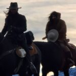 Zach McGowan Instagram – Good morning from the windy mountains.  If you fall off your horse, get back on it. 🍻❤️🤠
📷 @schultzwrangling Montana Territory