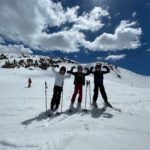 Zach McGowan Instagram - Just so you know, this is how we roll. We conquered many sky slopes and at least one rocky hillside. Spring skiing ♥️ #zonedefence #skilikeagirl