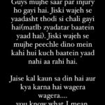 Zakir Khan Instagram – Doston mujhe kuch bhi yaad nahi aa raha hai🥹🥹🥹