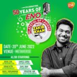 Zakir Khan Instagram - @eno_india ko ho gaye hai 50 saal. Ispar hum karne waale hai kuch khaas dhamaal. Aur kuch aisa karenge ki maze aajayenge aapko, aisa kuch dekha nahi hoga pahle , Keep watching this space to find out. #Enoturns50 #EnoPlatefulOfLaughs #ad @rahulsubramanic; @therahuldua; @sahilbulla; @kaneezsurka; @aiyyoshraddha; @yourbongguy