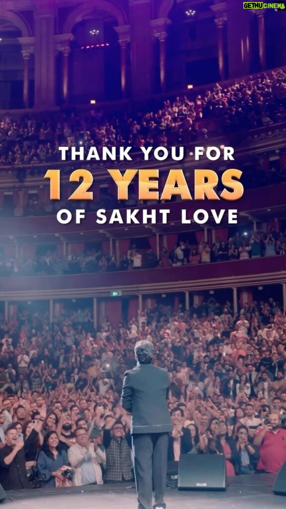 Zakir Khan Instagram - 12 years and counting ❤❤❤ Thank you so much for all your love and support. Edit: @_elvisalmeida_ Special thanks: @instafunny_manan