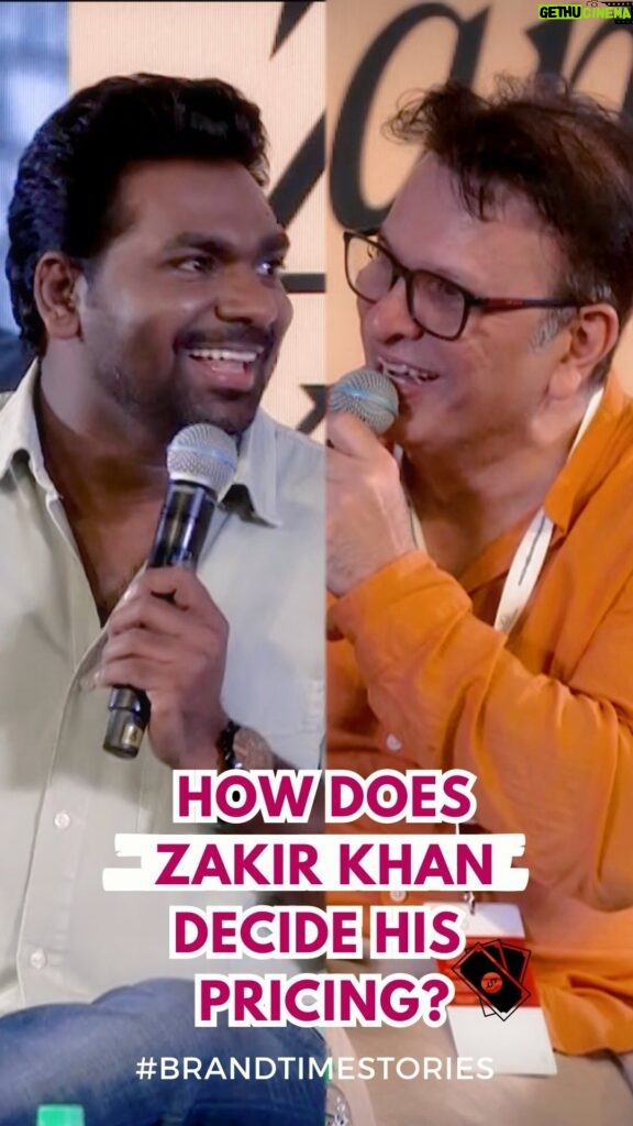Zakir Khan Instagram - The Brands and Entertainment summit brings the best creators together and asks questions that are not usually answered. Getting to interview my dear friend @zakirkhan_208 was a delight. He has some home truths to share and a very unique perspective on pricing! What do you think? How do you decide your pricing The leader sets the price always SMM by @ruhhaaannniiiii
