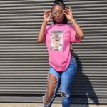 Zandra Cunningham Instagram - issa champ on my shirt🥇
