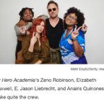 Zeno Robinson Instagram - thank you @disneytva and @crunchyroll for an unforgettable weekend at #nycc2022 !! 🙏🏾🙏🏾❤️❤️ I’m so blessed. Thank you @tvguide for making us look good!!!