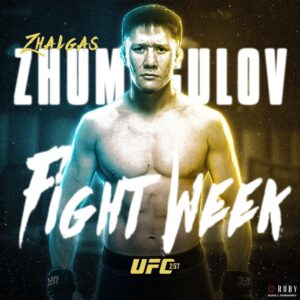 Zhalgas Zhumagulov Instagram - UFC 257 fight week
