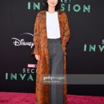 Zhang Meng'er Instagram - Watched a good show @secretinvasion, met my favorite fans, saw my dear friend @allanawilliams shine, a wonderful date night with @yung_and_the_dangerous go watch it on Disney+ Makeup @ericka_verrett Hair @rickyverrett