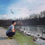 Zhang Meng'er Instagram - A lovely get away weekend with my baby at Niagara Falls. We met some beautiful birds, chatted with some geese, got reminded how small we are on the planet. So much love and energy in the nature ♥️ be gentle, be respectful ~