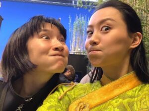 Meng'er Zhang Instagram - This is us shouting “go watch Shang-Chi on Disney+ today!”
@shangchi @marvelstudios