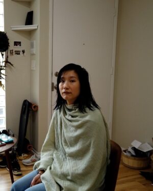 Meng'er Zhang Instagram - I trust my husband @yung_and_the_dangerous so much that I let him cut my hair. This is the first time that he’s cut anyone’s hair, and he doesn’t even have a comb.
What you guys think!? I love it!