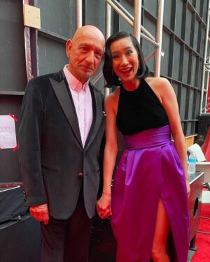 Meng'er Zhang Instagram - Hello, I am the new kid on the block! 

I was just a theatre girl who sent in a self-tape for a feature film not knowing it was a Marvel movie… I wanna thank @sarahfinncasting for believing in me. And of course @destindaniel who saw Xialing in me, and trusted in me without a doubt, you’re the soul of this film. I’m so grateful for @cnewirth for taking such good care of me on my first featured film. And Jonathan Schwartz for always supporting me. 

I’m such a lucky girl, the cast of Shang-Chi are like a real family to me. We’ve laughed, we’ve cried, and endlessly roasted each other. I cannot wait for everyone to see this incredible film that we poured all our hearts, punches, and kicks into making.

#shangchi 
Team Amazing:
Publicist @charlene 
Style @kevinmichaelericson 
Hair @renatocampora 
Makeup @rachelgoodwinmakeup 
Nail @nailsbyshige 

📸 @gettyimages 
  @yung_and_the_dangerous 
  @cnewirth 
  @martialclubofficial