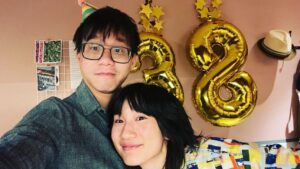 Meng'er Zhang Instagram - My birthday boy 🥳 🎈🎉🤩♥️