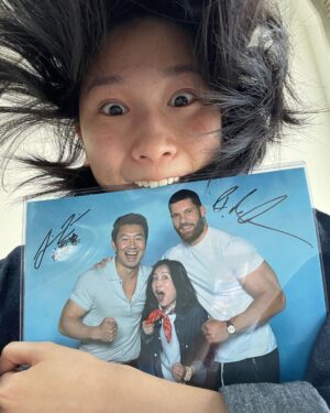 Meng'er Zhang Instagram - It was a truly wonderful reunion with @bignasty and @masias_tbn and @simuliu at awesome con! This was my very first comic con, and I am so happy I got to do it with my fams~ Can’t tell you how much I miss you, and how constantly I think of you guys. Hope we can do more of this together!