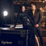 Zhang Meng'er Instagram - A beautiful dress, and my beautiful husbie @yung_and_the_dangerous Publication: @fetechinoise Edition 8: Into the Unknown 未知 · 未來 VENUE: P.C. Ho Theatre, Chinese Cultural Centre of Greater Toronto ART DIRECTION: @deborahlauyu PHOTOGRAPHER: @natashagerschon PHOTOGRAPHY ASSISTANT: @alyssa.minten VIDEOGRAPHER: @karl_kh_man @eyespieproductions VIDEOGRAPHY ASSISTANT: Emily Zhang FASHION DIRECTION: @ashleygalang FASHION ASSISTANT: @vaiyulaw MAKEUP & HAIR: @veronicachu ATTIRE: Alexander McQueen, Chloé, Gucci, Michael Kors, RVNG, Simone Rocha at Hudson's Bay JEWELLRY: Alexander McQueen, Chloé, David Yurman, Messika, Tiffany & Co., Van Cleef & Arpels FOOTWEAR: Christian Louboutin, Roger Vivier