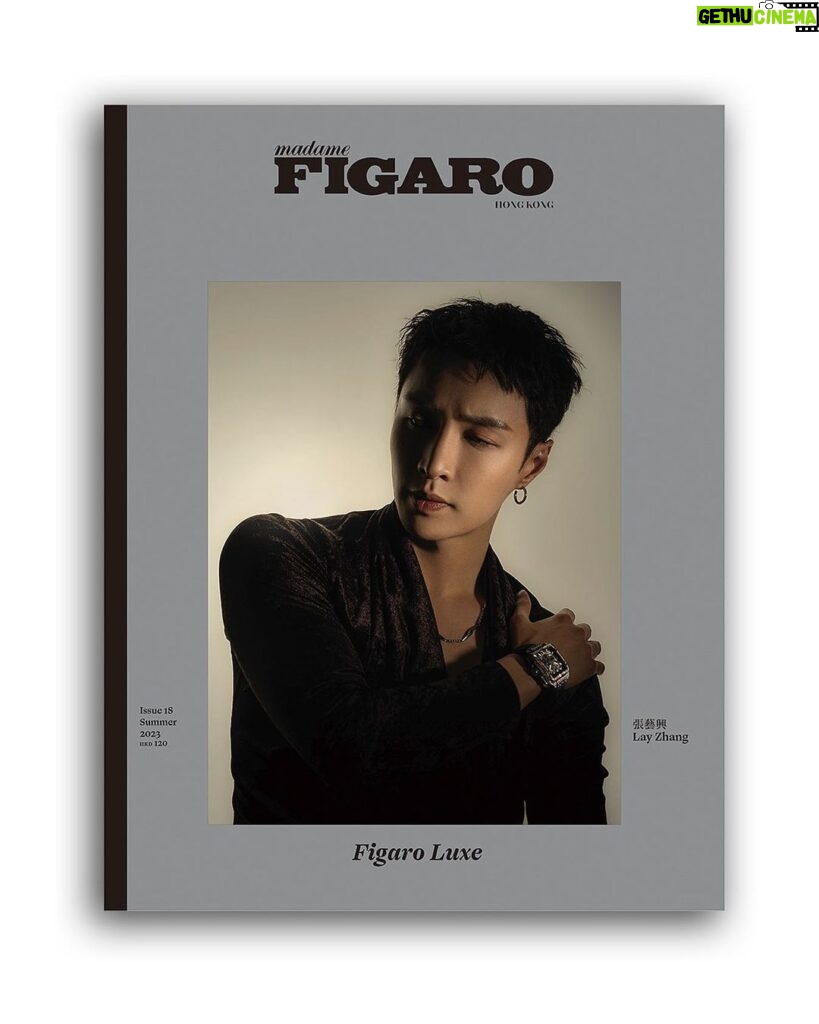 Zhang Yixing Instagram - #FigaroIssue 6月號封面人物張藝興（Lay）和大家分享他對夢想的看法。「夢想這個詞很奇怪，以夢開頭，卻是要在現實裏完成一切。當然不是真的做夢，因為有人曾經告訴我，夢，其實是一個人的心的樣子。站在舞台上讓別人看見，其實是要讓大家看見一顆心的樣子，看見夢想。」張藝興（Lay）在自傳中是這樣描述「夢想」的意義。從成功出道的練習生，到追逐夢想的苦行僧，10多年來為站上舞台而奮不顧身的初心與勇氣始終不變。 Production: @madamefigarohk Celebrity: @layzhang Watch: Hublot @hublot @hublot_hk Photographer: Victor Boccard @victor_boccard Stylist: Aurélie Zajakala @aureliezajakala Fashion Assistant: Ola Zaworonko @zwwk Lighting Assistant: Luka Nater @n_luk Makeup:Choi Jisun Hair: Son Hochan Text: Maria Leung & Moli Ng 最新一期夏季刊 網上率先上架 購買傳送門 👉🏻 link in bio @madamefigarohk #madamefigarohk #張藝興 #LayZhang #時尚公民 #封面專訪 #FigaroProduction #FigaroIssue