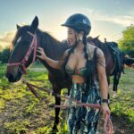Zhao Xia Instagram - Happy Saturday. 🐴😊🌤️