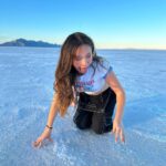 Zoe Colletti Instagram - sweet and salty 😌 Salt Flats, Utah