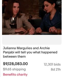 Zoe Lister-Jones Instagram - I am so proud of what we at @tusctogether have accomplished with our eBay auction benefiting crew healthcare, and even more proud of sparking these fake auction memes. The real shit is almost as outrageous though (we got 43M impressions in the last five days!) and those items are still available to bid on. Visit the link in my bio and help support out of work crew as the strikes barrel on ❤️ shout out to the rest of the @tusctogether team for busting asses behind the scenes to make this a reality @avivayael @moe_money987 @paulscheer @andreasavage @amy.seimetz.1981 @lenadunham @tara_miele @susannafogel #lizbenjamin @mptf @alma.harel @freethework. It takes a village which is what this is all about #theunionsolidaritycoalition #unionstrong
